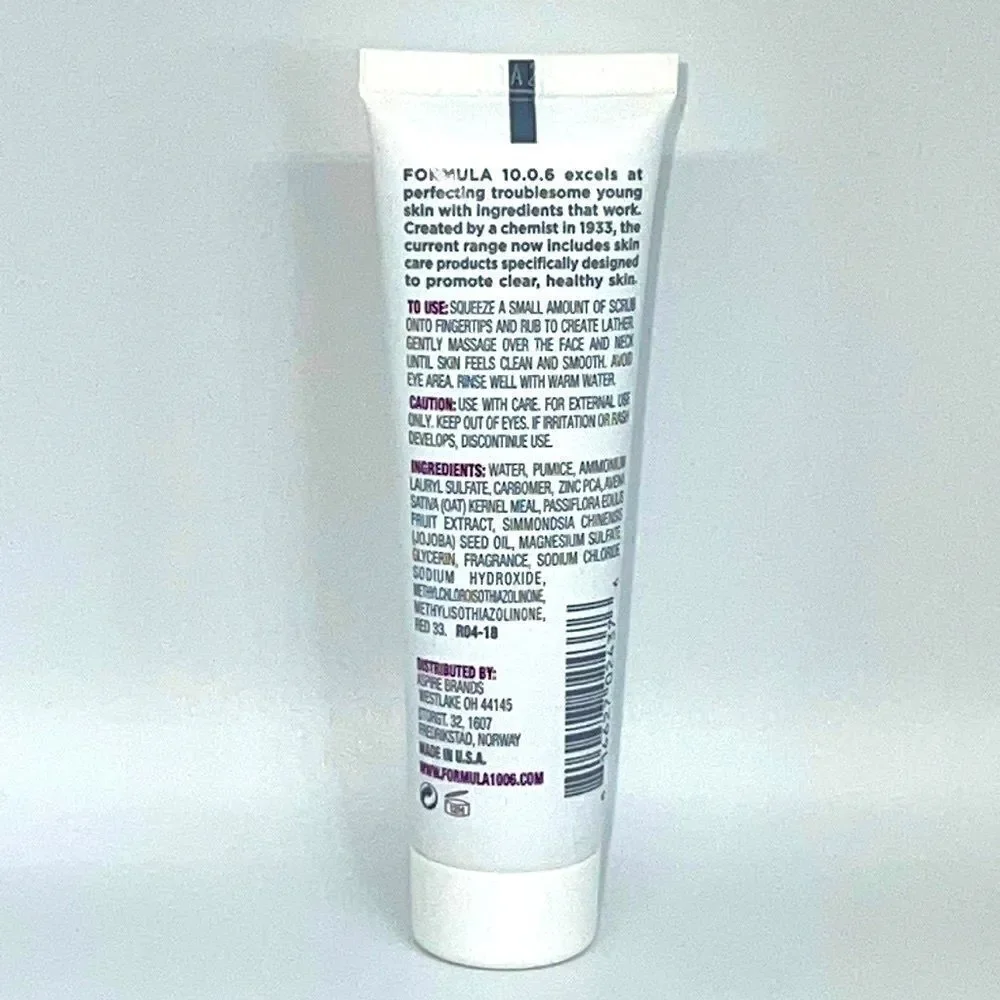 $8🌟 Formula 10.0.6 One Smooth Operator Pore Clearing Face Scrub - Picture 3 of 4